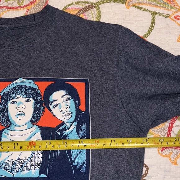 Stranger Things Netflix small tee long sleeve palace arcade eleven demogorgan - Picture 4 of 8